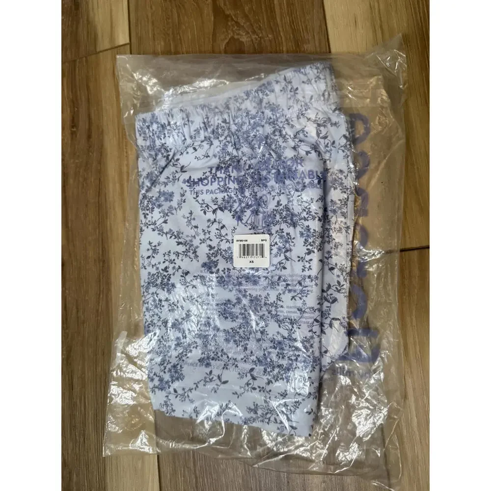 NWT! Florence by Mills Sleep Boxer Shorts in Blue Size XS